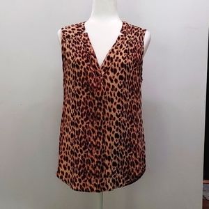 41 Hawthorn Leopard Print Top Size M